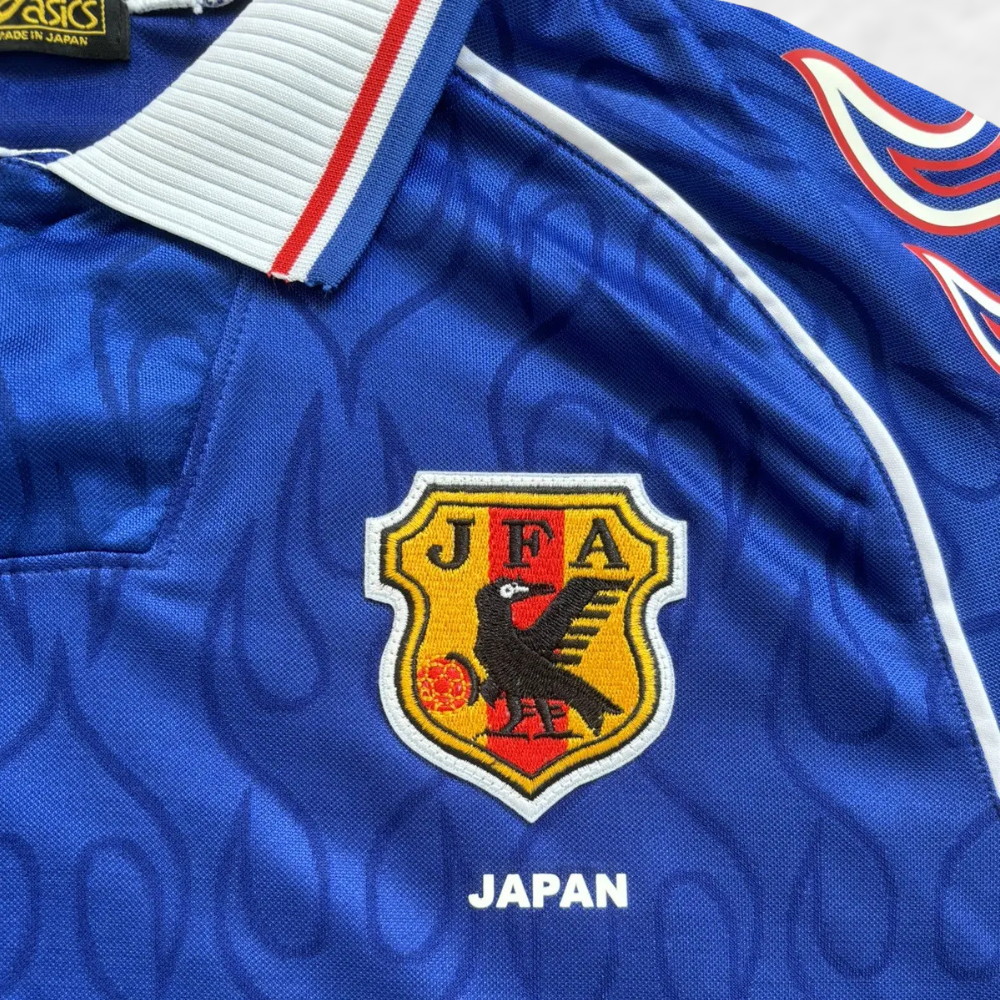 JAPAN 1998 BLUE 'FLAME' RETRO SHIRT